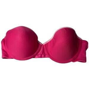 Flirtitude Pink Padded Petite Underwire Bra 34B